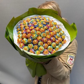 Букет из 101 чупа-чупса